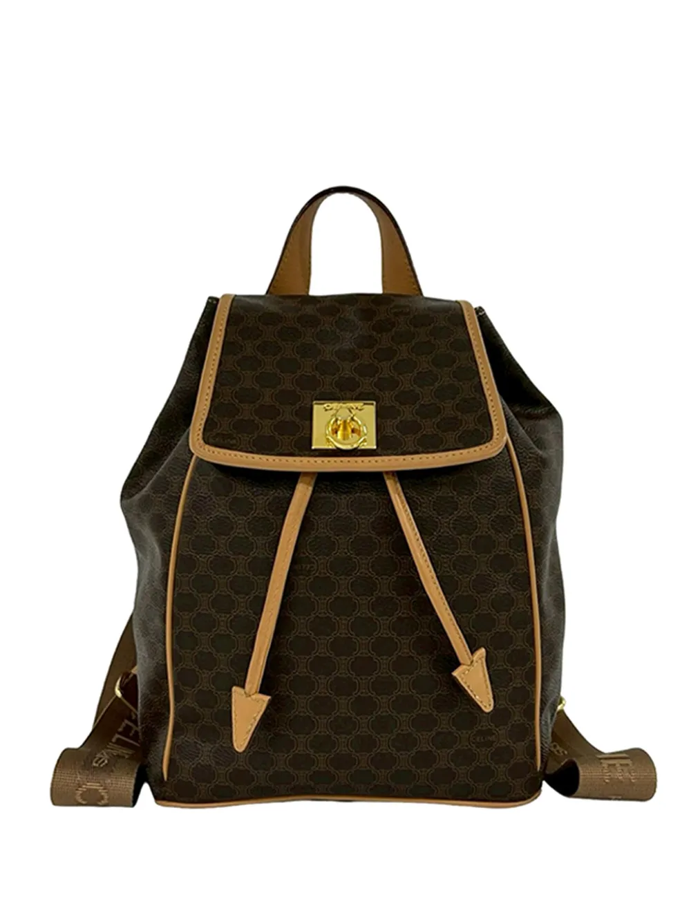 Celine Pre-Owned 2014 Macadam backpack - Brown