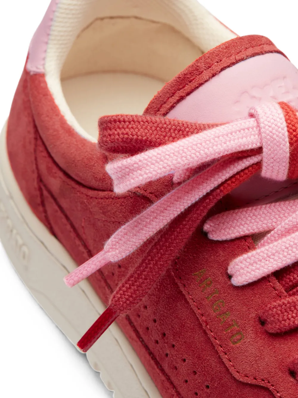 Axel Arigato Dice Lo suede sneakers Rood