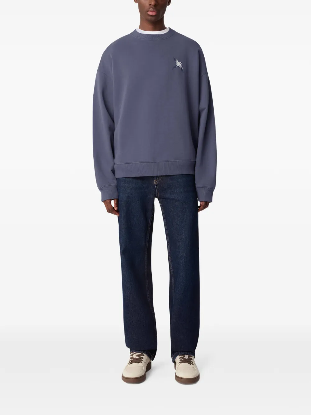 Axel Arigato Micro Bee Bird sweater Blauw