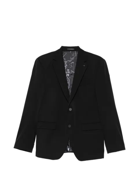 Karl Lagerfeld notched-lapels single-breasted blazer