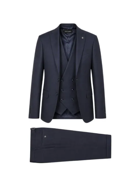 LUIGI BIANCHI MANTOVA three-piece single-breasted suit