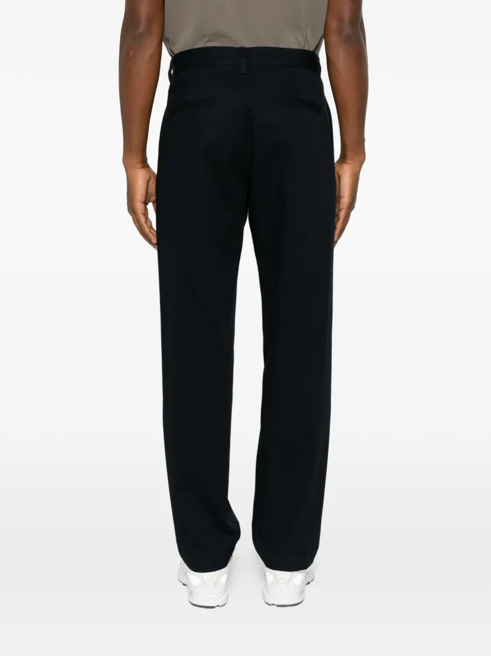 A.P.C. Katoenen straight broek Blauw