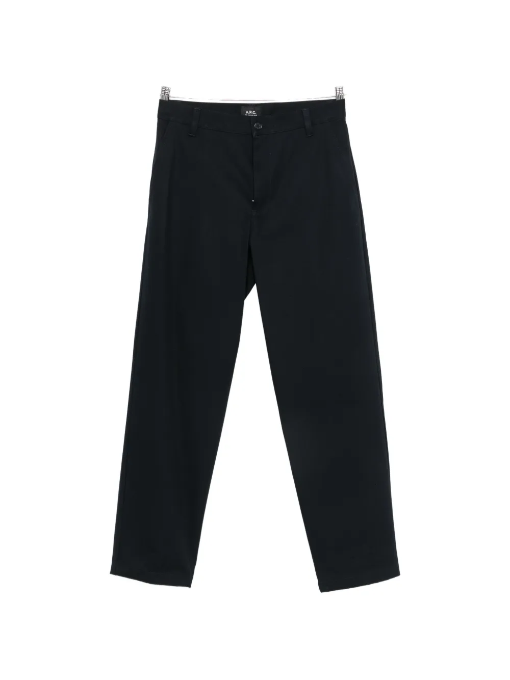 A.P.C. straight-leg cotton trousers - Blu