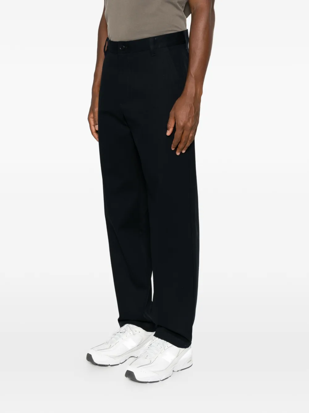  A.p.c. Pantalones Rectos De Algodón Con Bolsillos - Azul 
