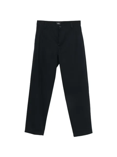 A.P.C. straight-leg cotton trousers