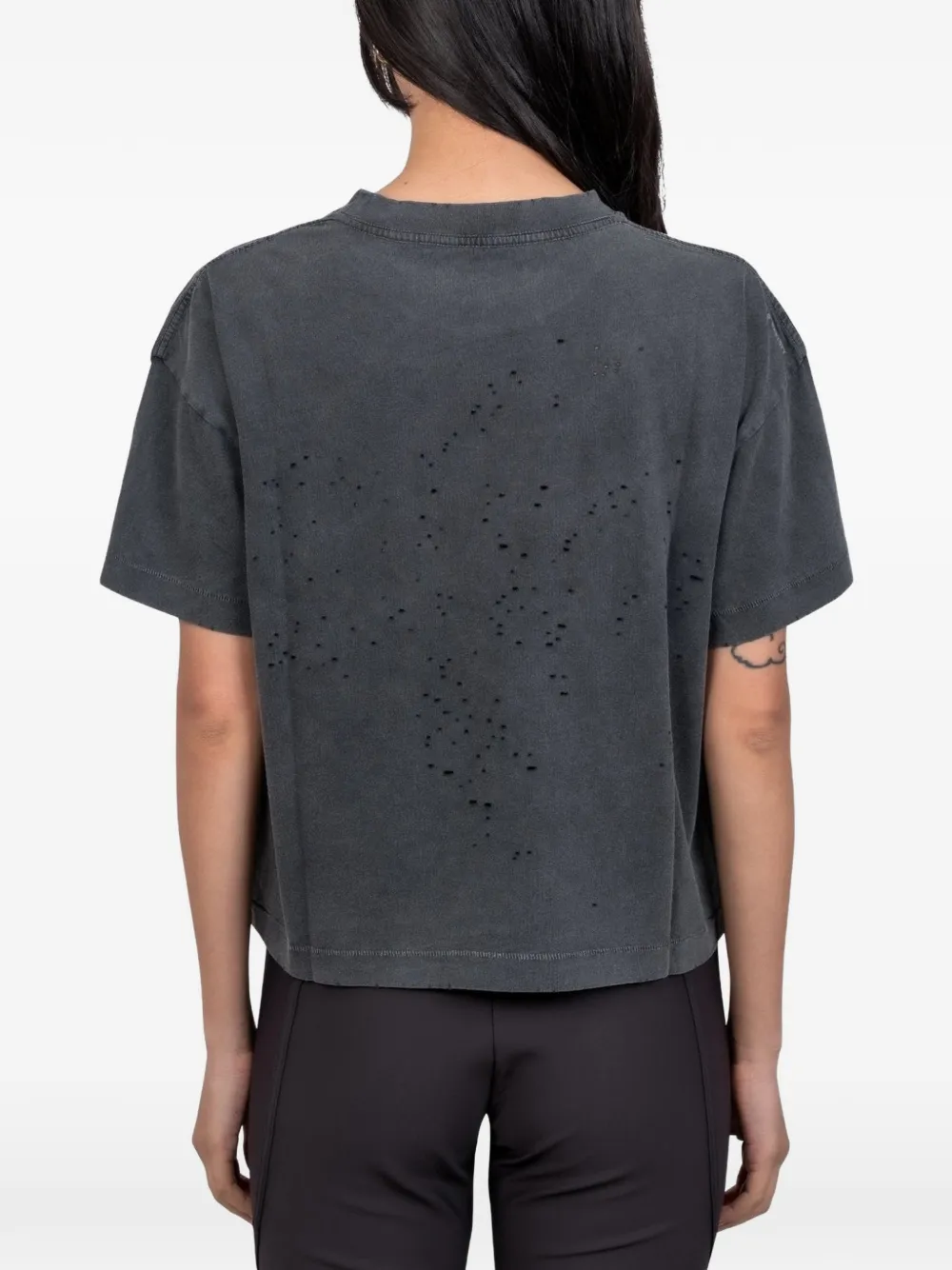  Satisfy Camiseta Mothtech™ Con Estampado Gráfico - Gris 
