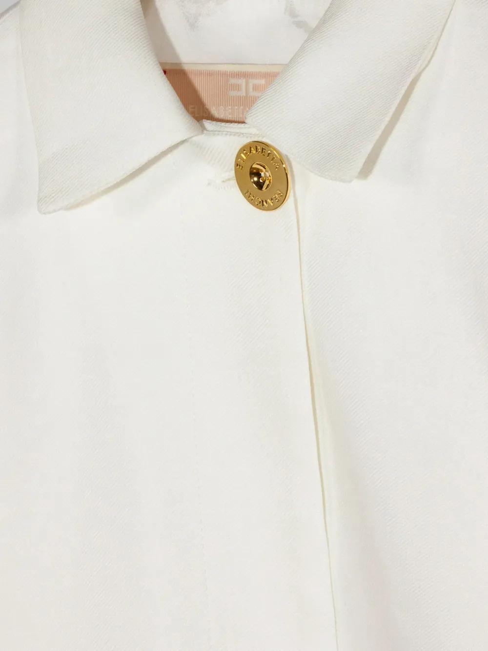 Elisabetta Franchi Kids Cropped jack Wit