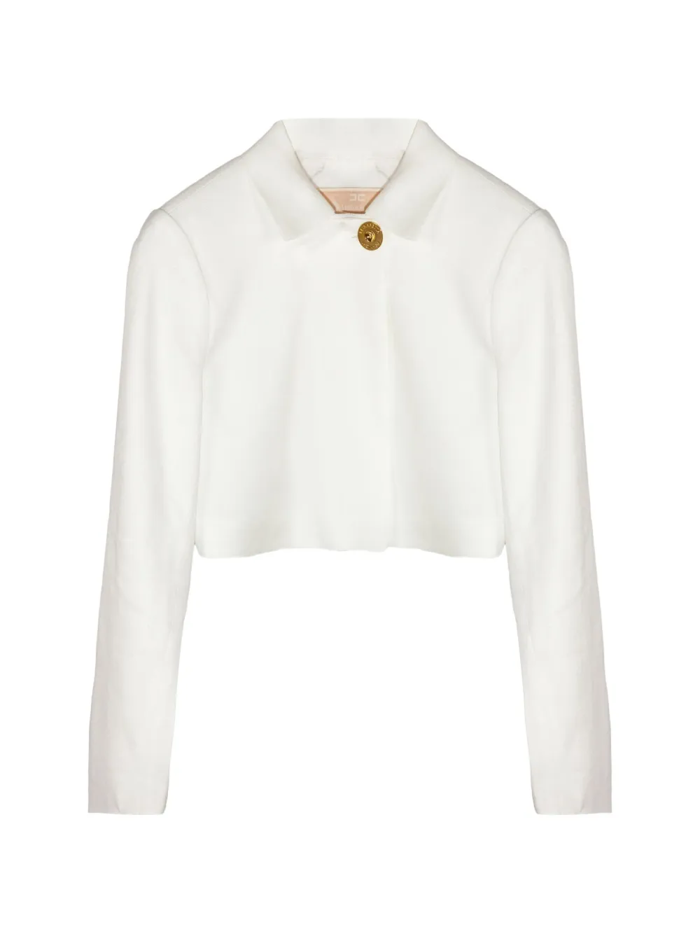 Elisabetta Franchi Kids cropped jacket - Bianco