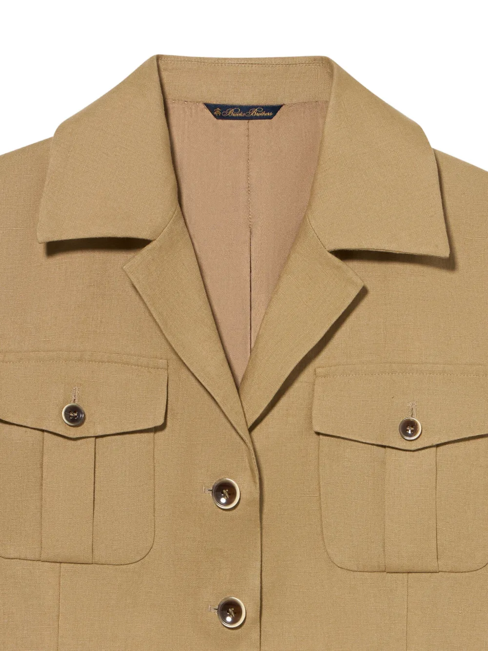 Brooks Brothers Jack met ceintuur Beige