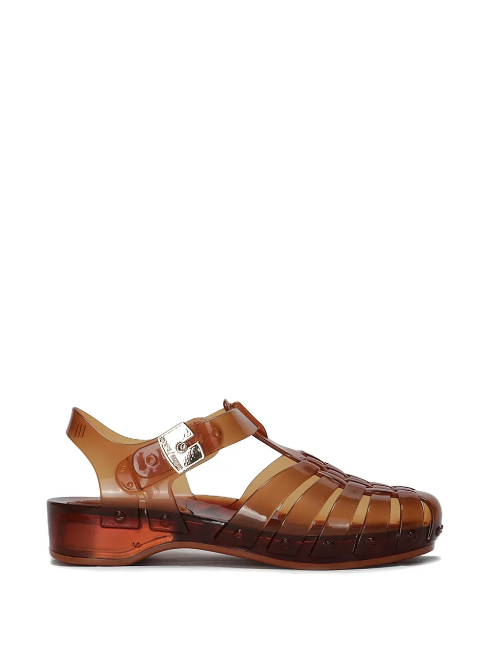 Melissa x Scholl Possession Pescura cage sandals Bruin