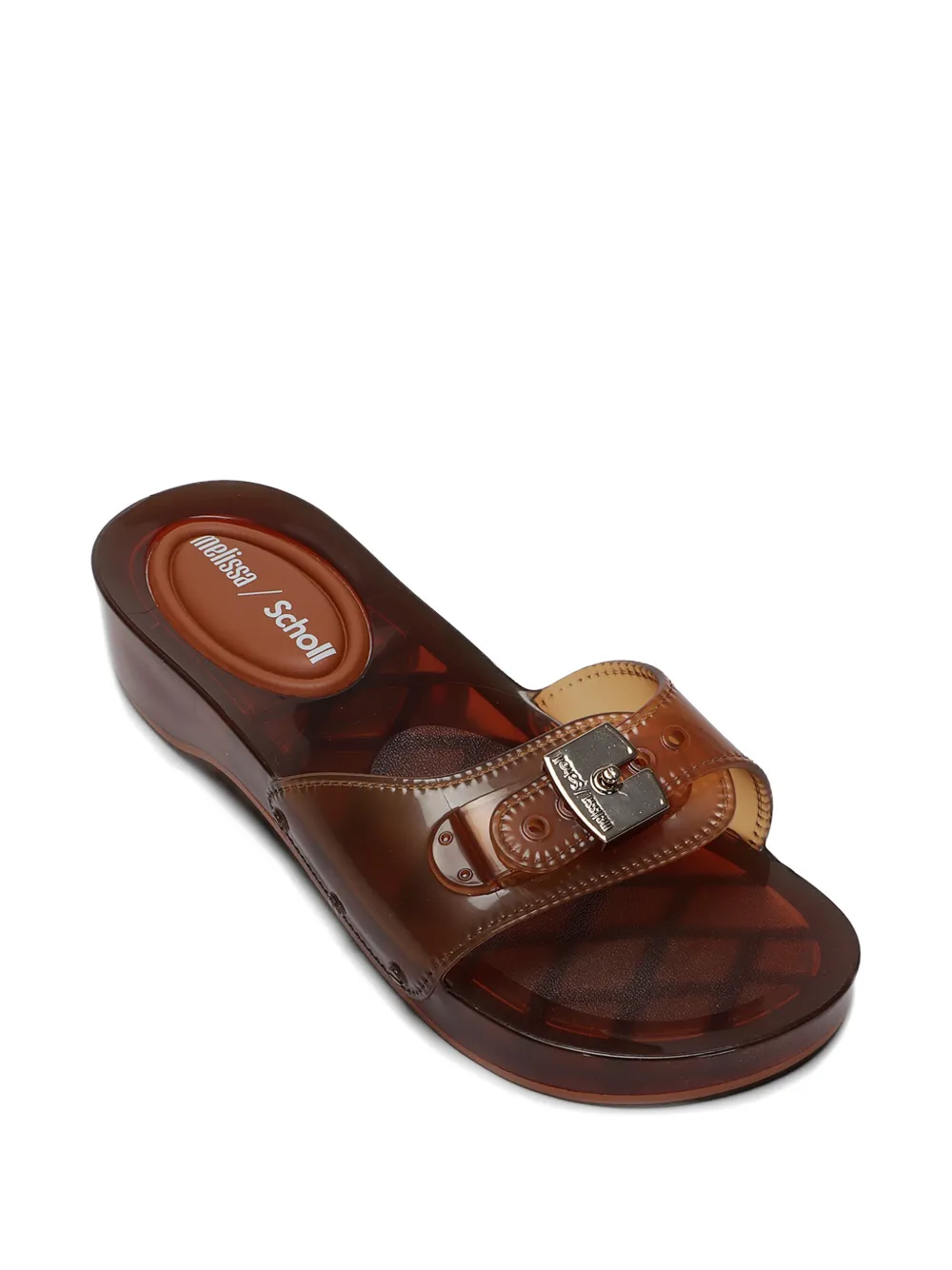 Melissa Pescura buckle-fastening sandals Wit