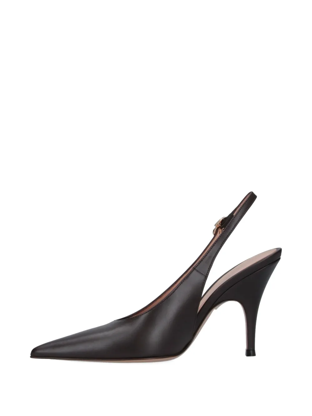 Gianvito Rossi Sofia 95 pointed-toe pumps Bruin