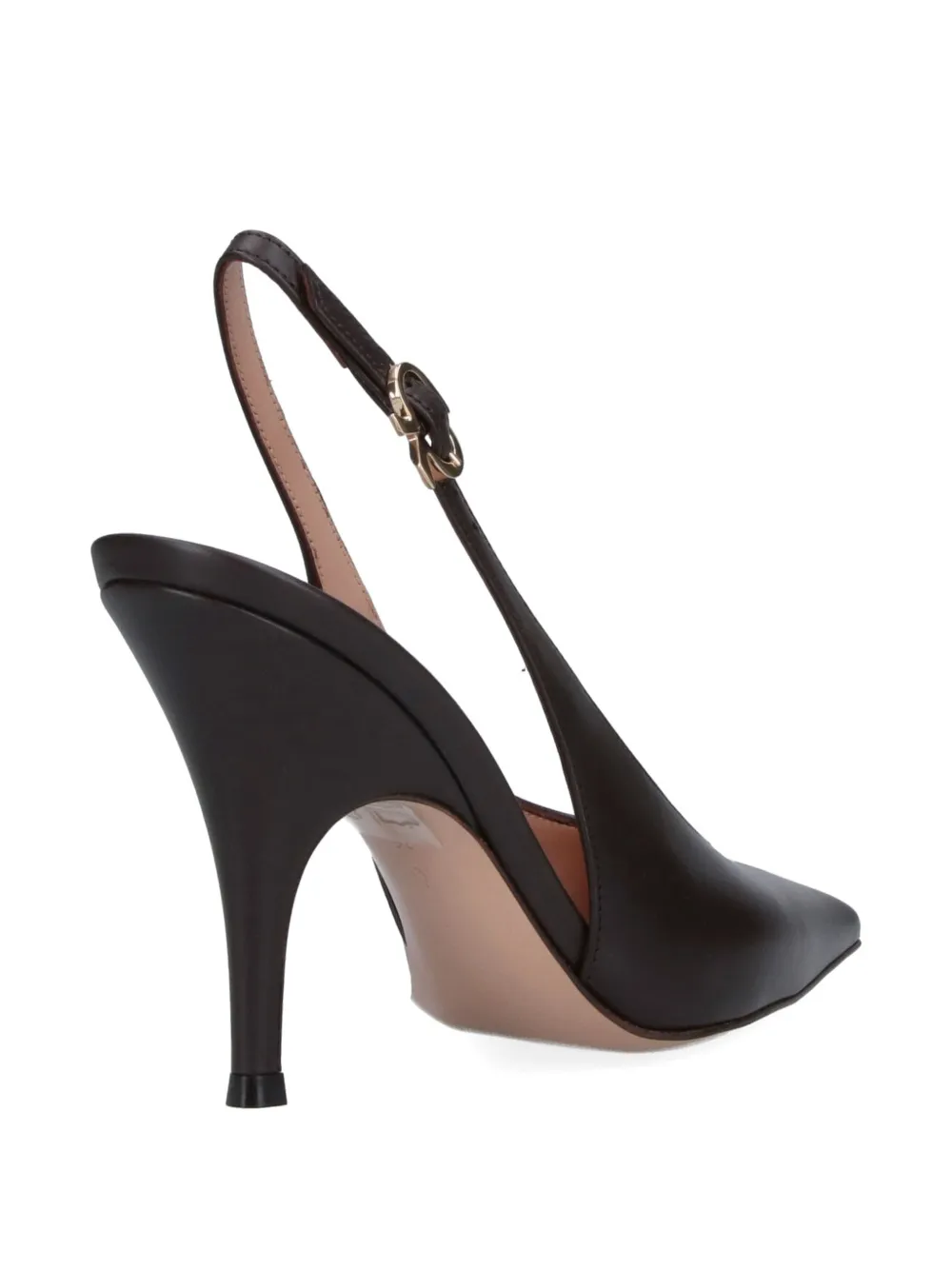 Gianvito Rossi Sofia 95 pointed-toe pumps Bruin