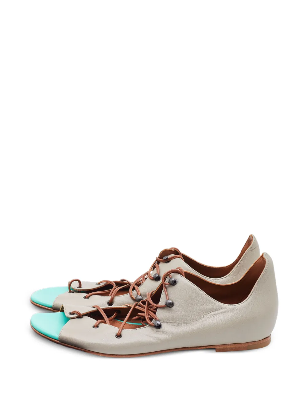 Malone Souliers strappy leather sandals - Grigio
