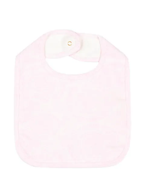 Versace Kids Barocco-print bib