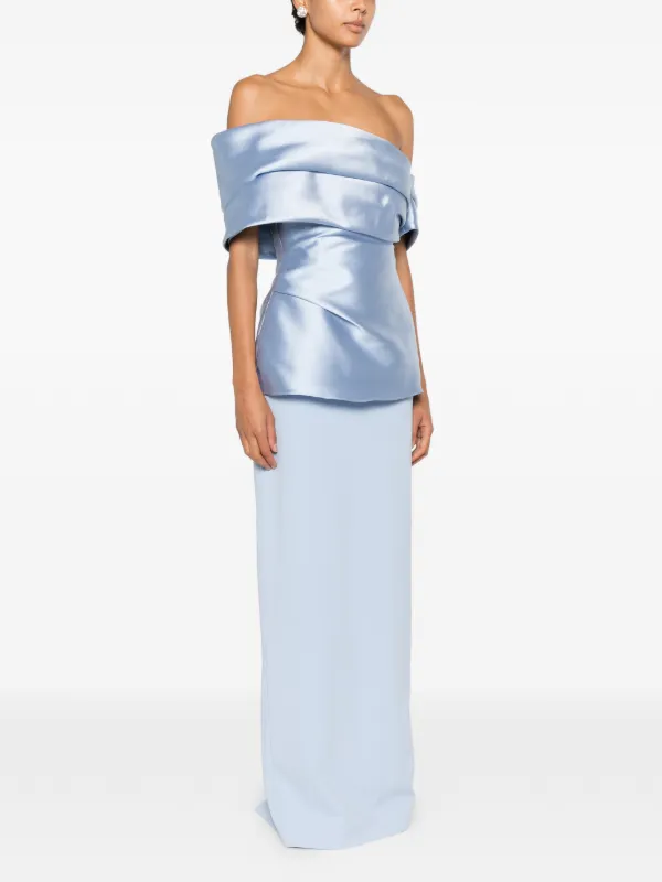 solace london peplum dress Solace London-Ada Maxi Dress-Dresses