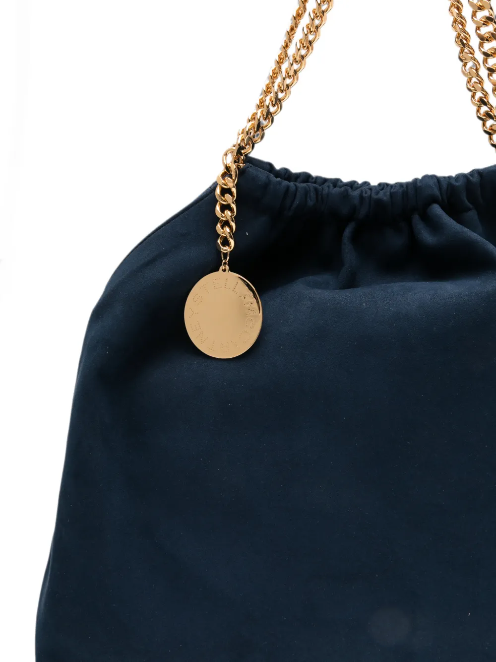 Stella McCartney Medium Falabella schoudertas met ketting Blauw