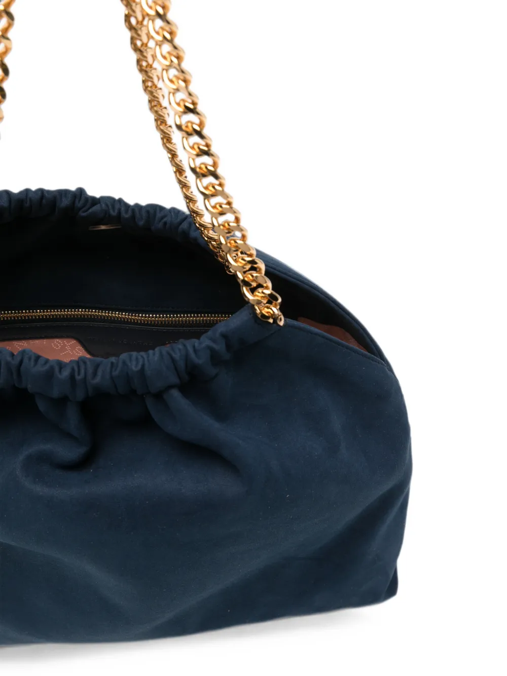 Stella McCartney Medium Falabella schoudertas met ketting Blauw