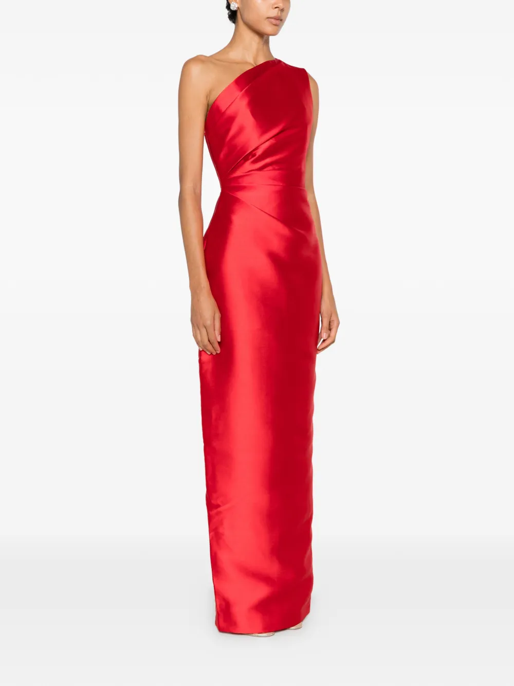 Solace London Kira maxi-jurk Rood