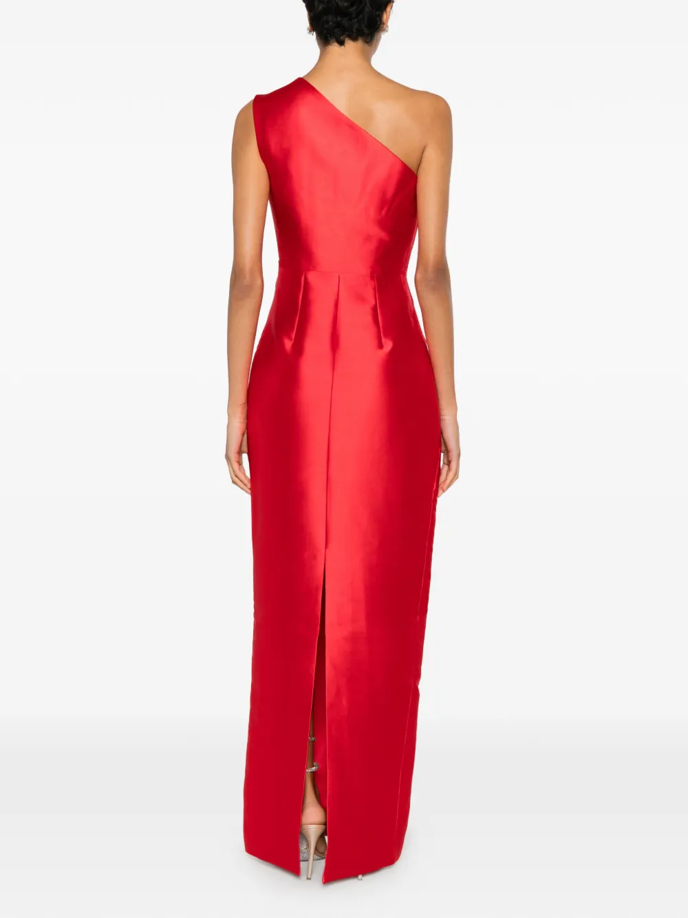Solace London Kira maxi-jurk Rood