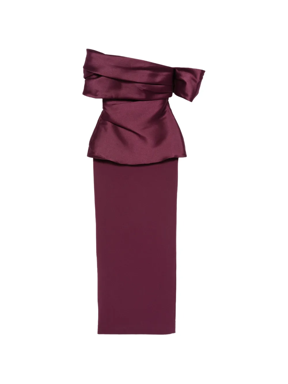 Solace London robe longue the Lucine en raisin - Violet Solace London robe longue the Lucine en raisin - Violet