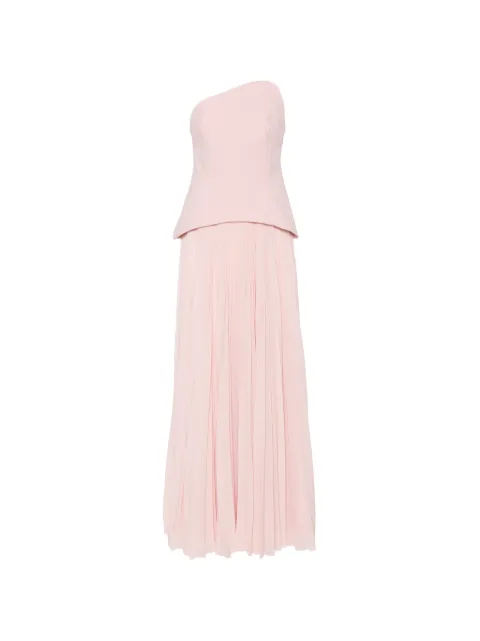 Solace London robe longue The Britt en rose pâle