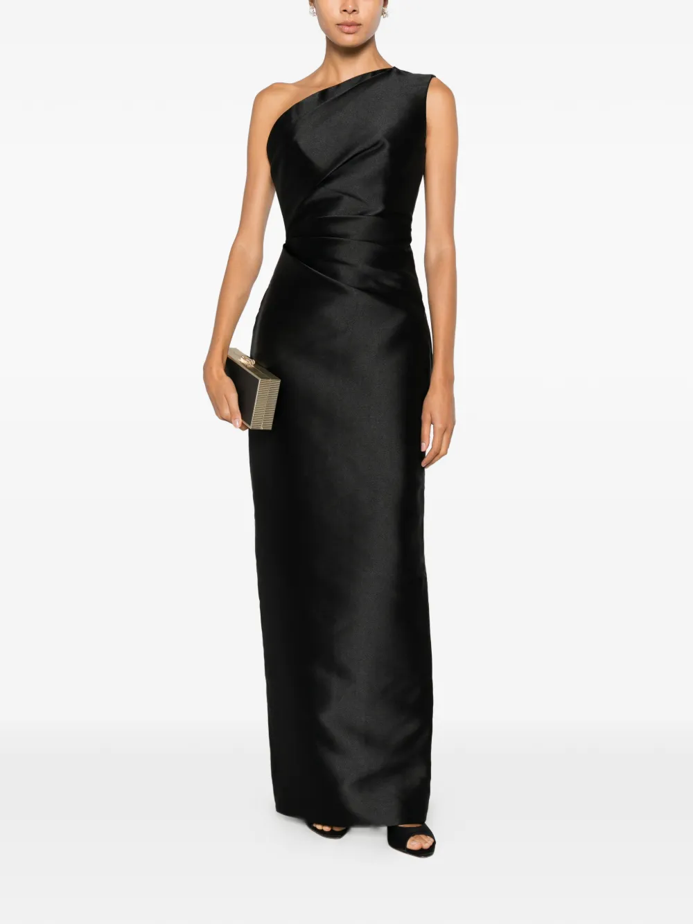 Solace London The Kira maxi-dress Zwart