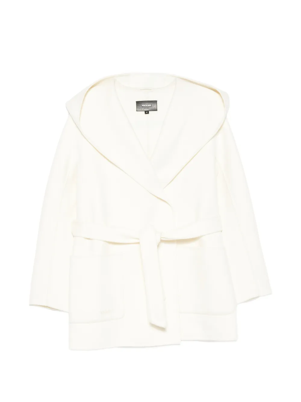 Mackage belted hooded coat - Nude