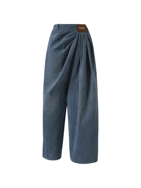 LOEWE draped jeans