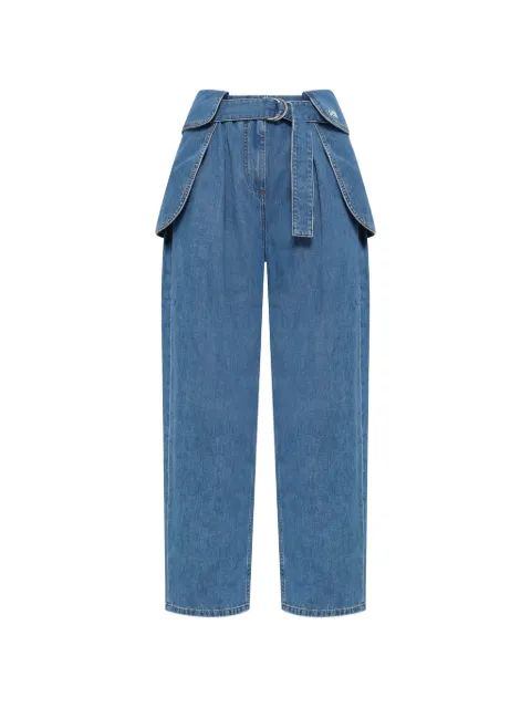 LOEWE belted cargo jeans