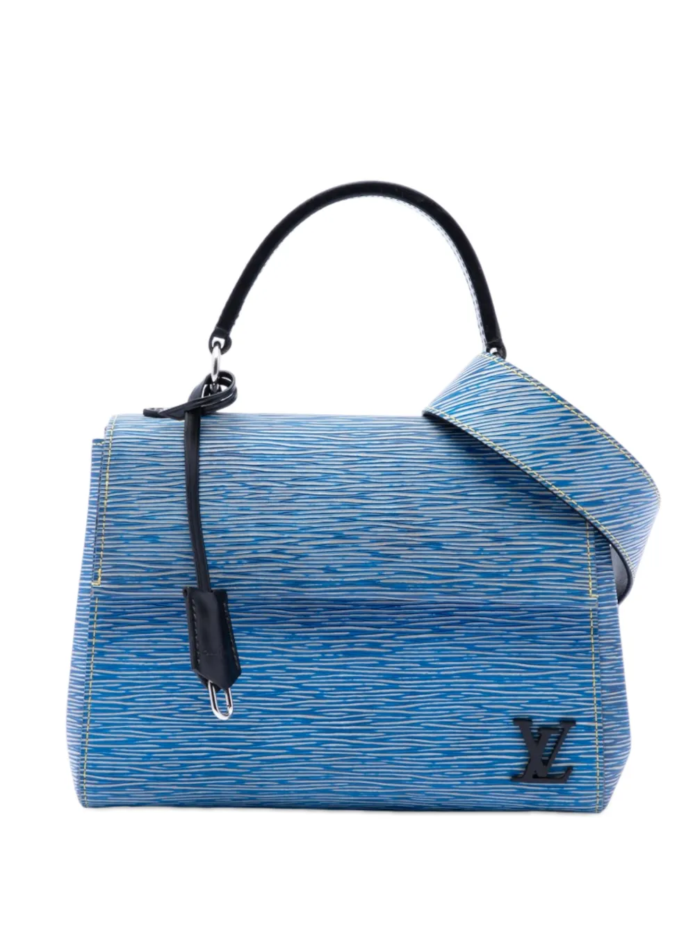Louis Vuitton Pre-Owned 2017 Epi Denim Cluny BB satchel - Blau