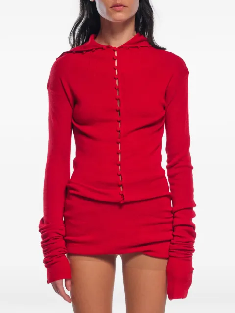 ROT The Not So Sartre button-up sweater