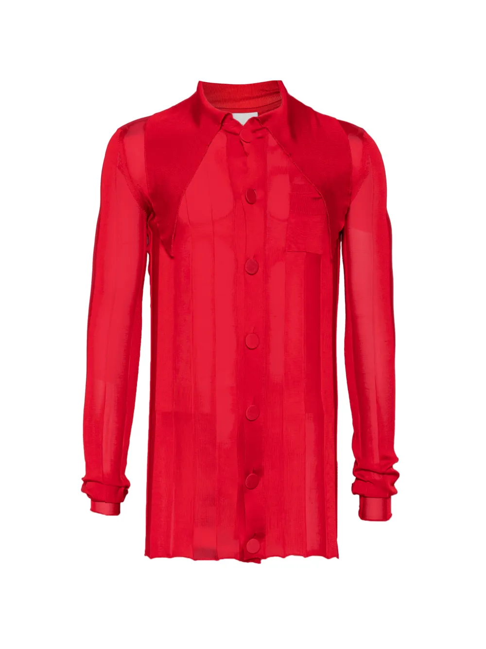 ROT Camicia The Queen a coste - Rosso