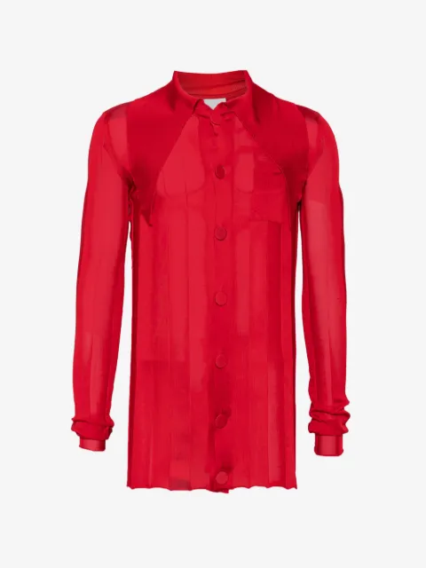 ROT camisa tejida de canalé The Queen
