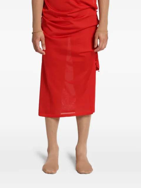 ROT vestido midi The Vestal con botones