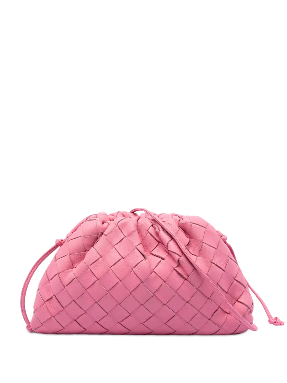 Bottega Veneta Pre-Owned 2012-2026 Nappa Intrecciato The Mini Pouch crossbody bag - Pink