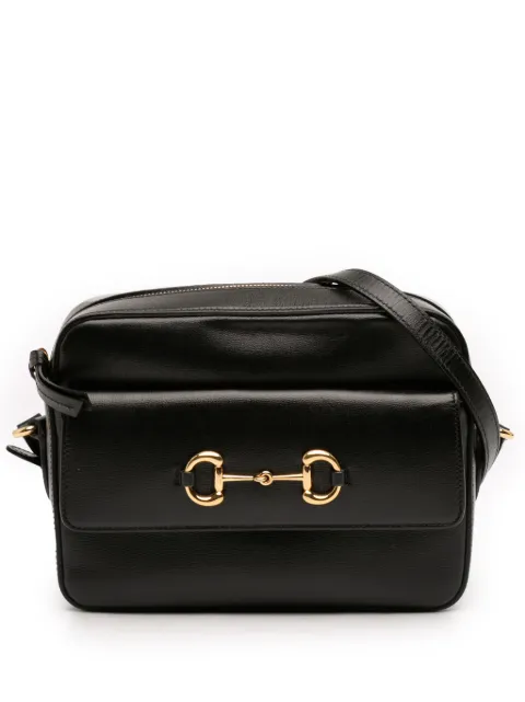 Gucci Pre-Owned 2016-2026 Small Leather Horsebit 1955 Camera Bag crossbody bag