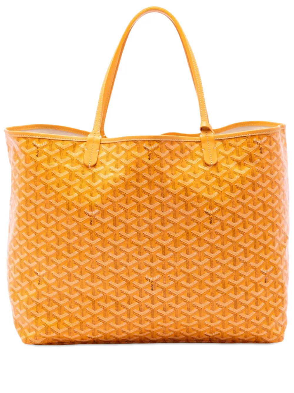 Goyard Pre-Owned 2019 Goyardine Saint Louis GM tote bag - Giallo