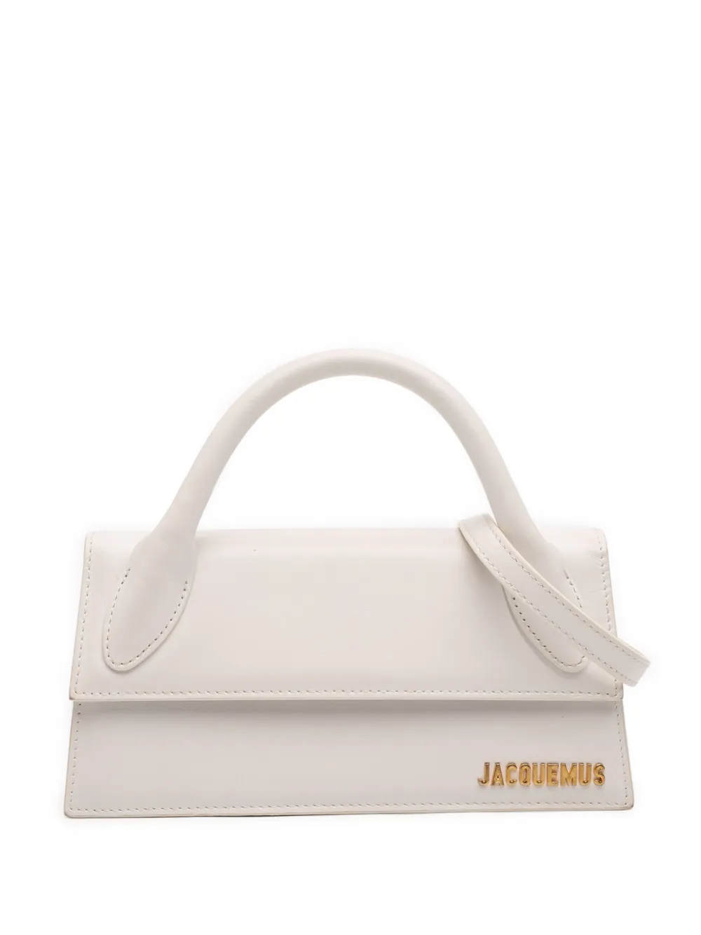 Jacquemus Pre-Owned 2017-2026 Smooth Calfskin Le Chiquito Long satchel - Bianco