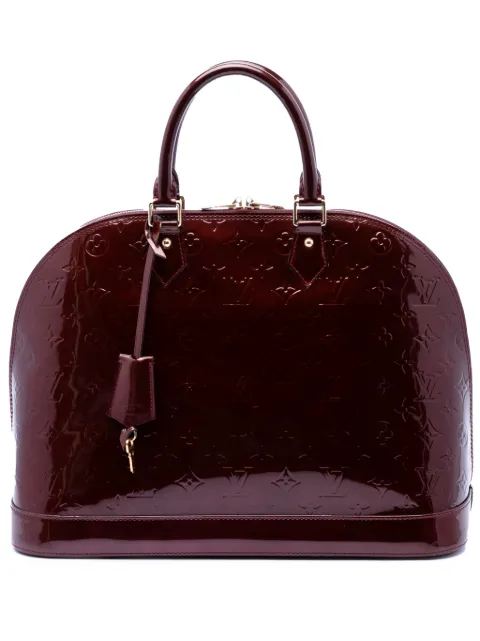 Louis Vuitton Pre-Owned 2010 Monogram Vernis Alma GM handbag