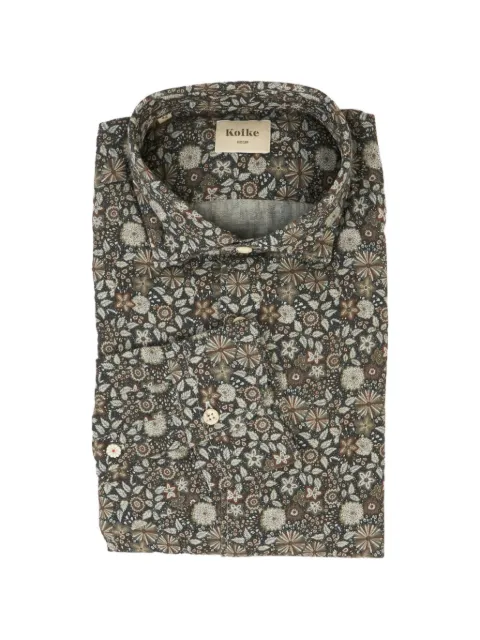 Koike Barcelona floral-print long-sleeve shirt