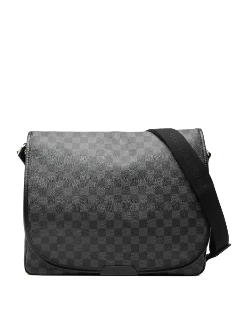 Louis Vuitton Pre-Owned bolsa crossbody Damier Graphite Daniel GM 2008