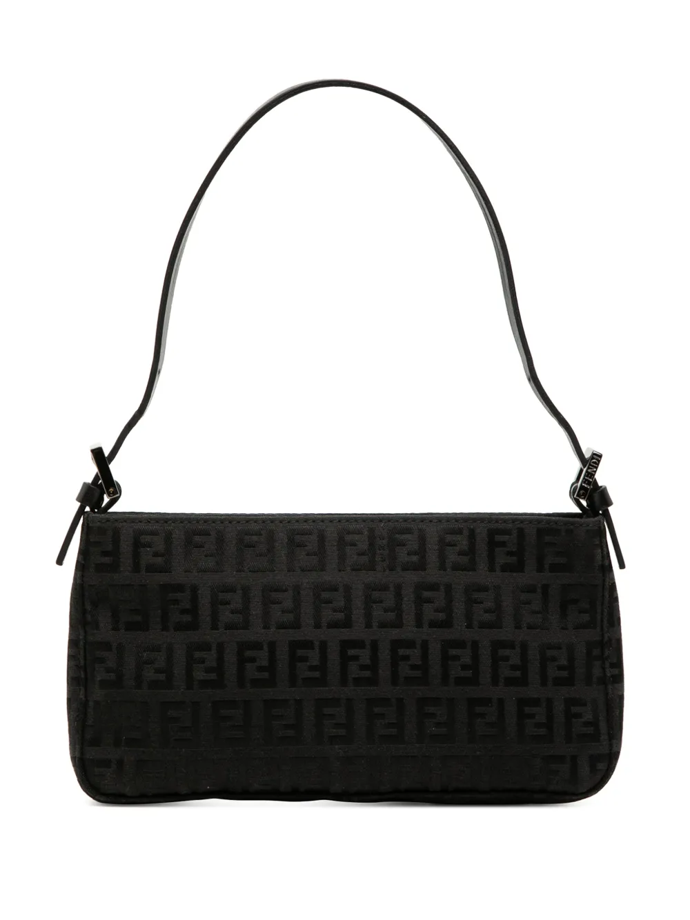 Fendi Pre-Owned 20th Century Zucchino Canvas Pochette shoulder bag - Schwarz