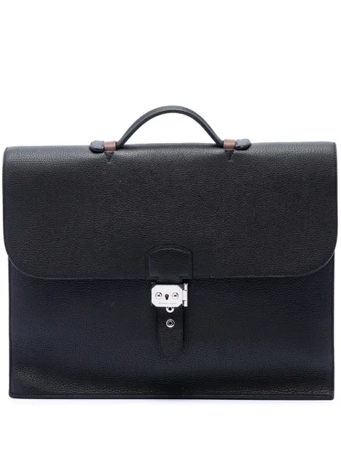 Hermès Pre-Owned bolso de mano Sac A Depeches Verso 38 de piel Togo y piel Swift 2015