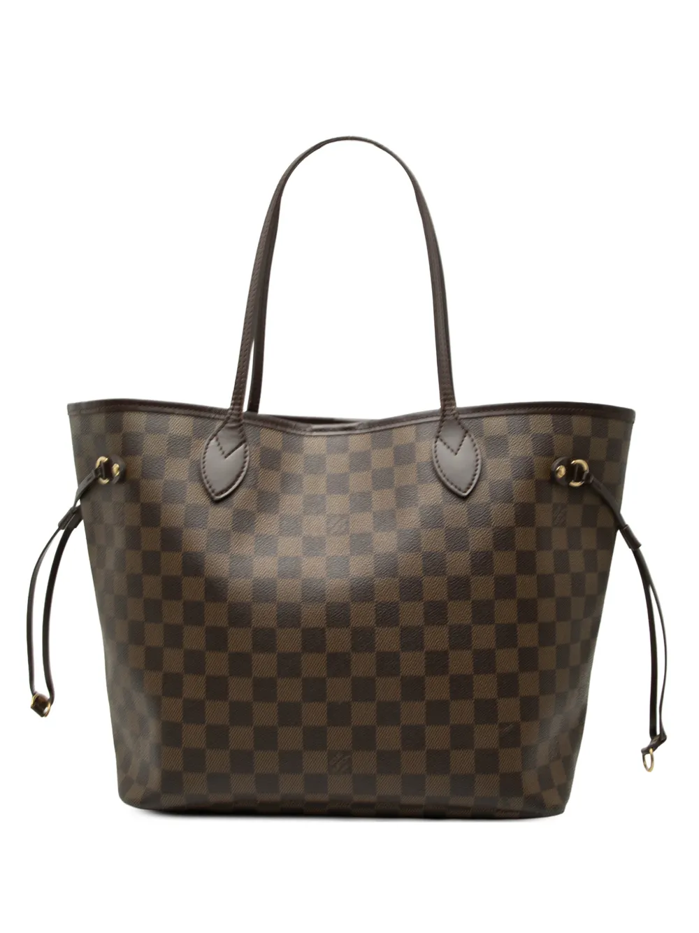 Louis Vuitton Pre-Owned 2009 Damier Ebene Neverfull MM tote bag - Brown