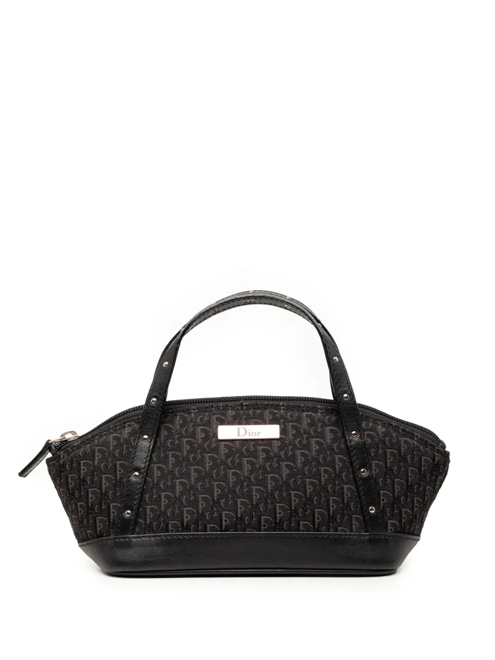 Christian Dior Pre-Owned 2003 Mini Diorissimo Trotter Canvas Street Chic handbag - Black