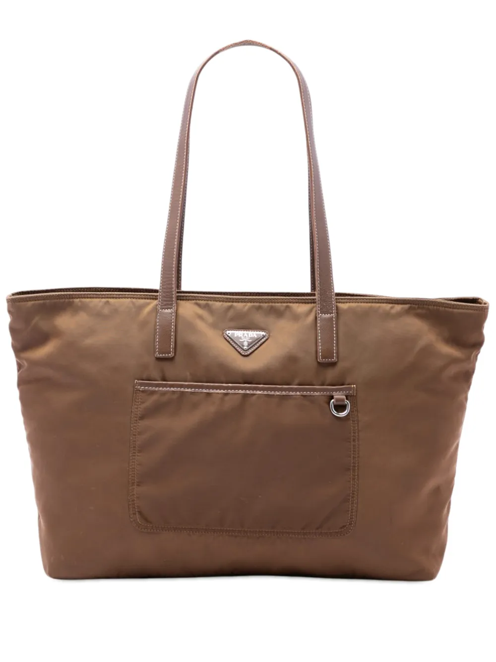 Prada Pre-Owned 2013-2026 Tessuto Pocket tote bag - Marrone
