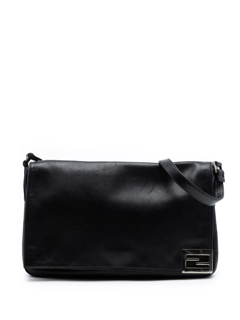Fendi Pre-Owned 20th Century Calfskin FF shoulder bag - Nero