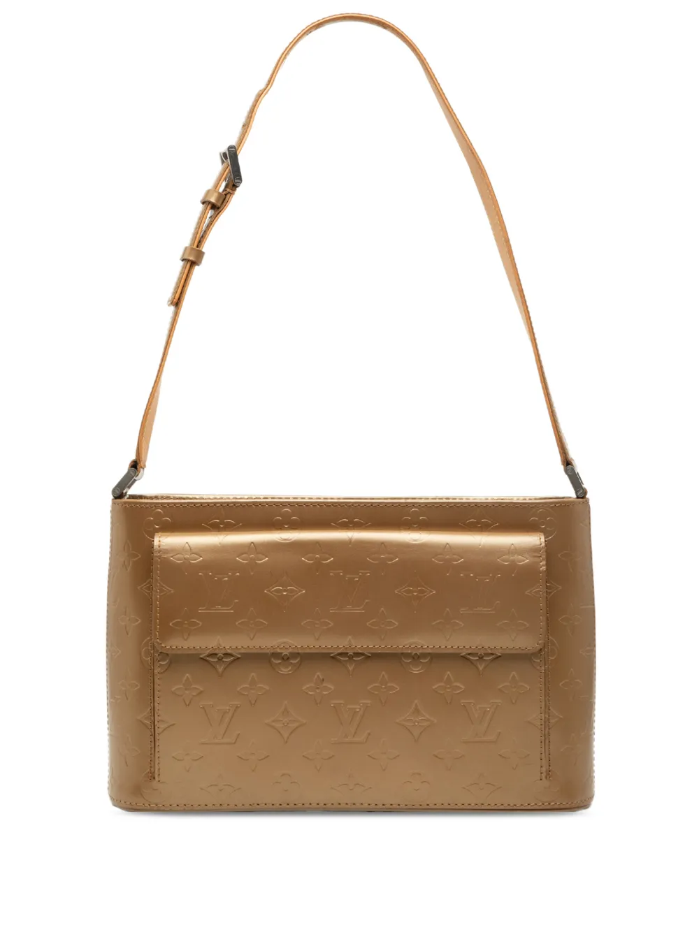 Louis Vuitton Pre-Owned 2004 Monogram Mat Alston shoulder bag - Gold
