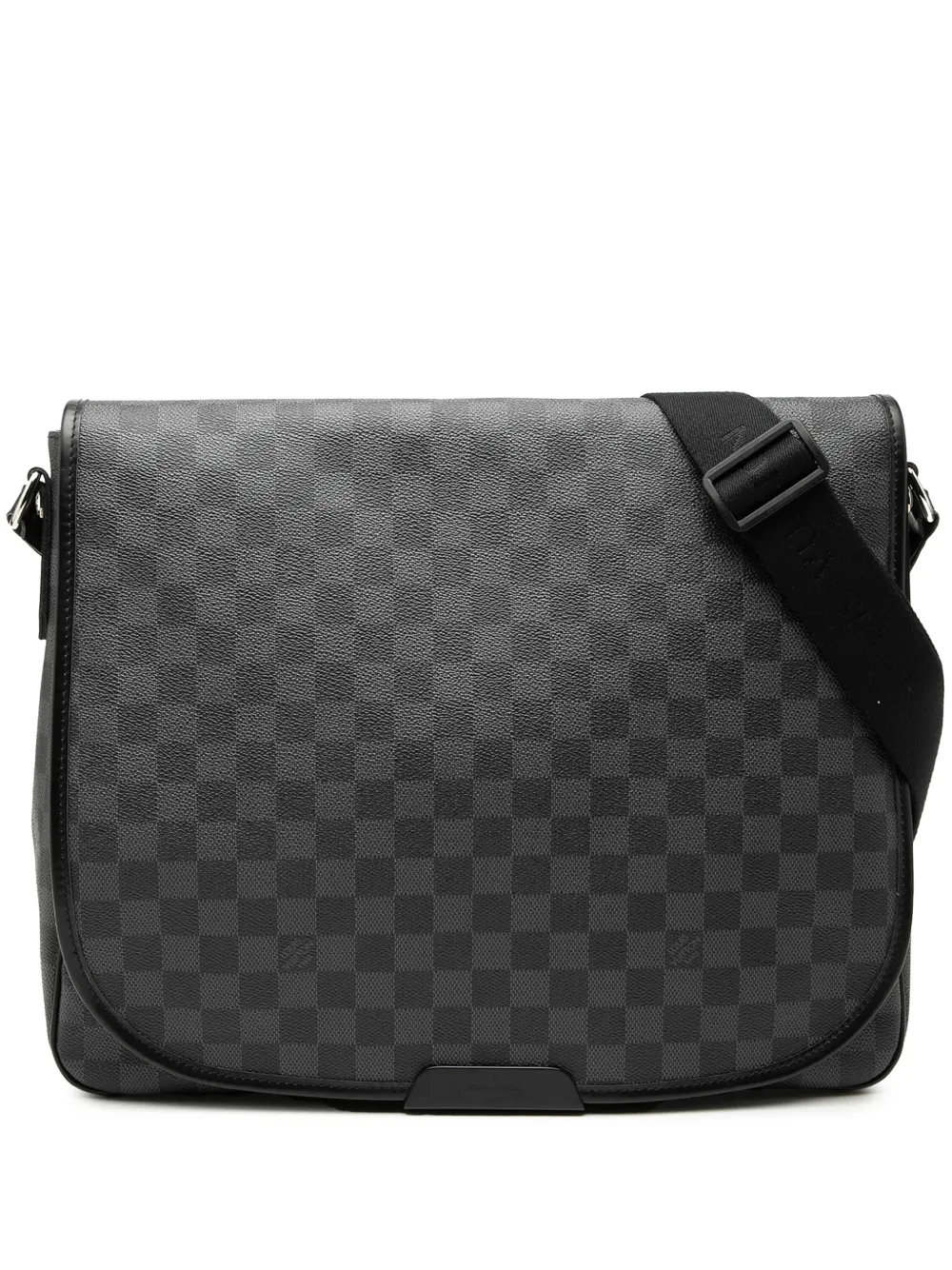 Louis Vuitton Pre-Owned 2009 Damier Graphite Daniel GM crossbody bag - Schwarz